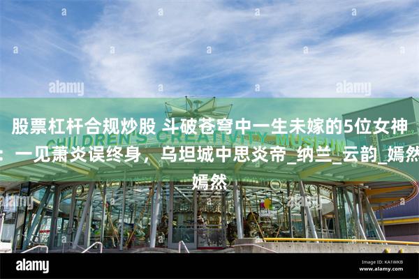 股票杠杆合规炒股 斗破苍穹中一生未嫁的5位女神：一见萧炎误终身，乌坦城中思炎帝_纳兰_云韵_嫣然