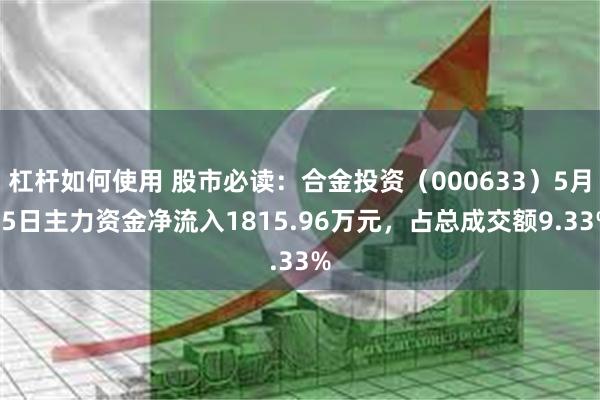 杠杆如何使用 股市必读：合金投资（000633）5月15日主力资金净流入1815.96万元，占总成交额9.33%