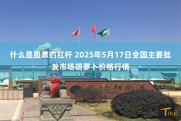 什么是股票的杠杆 2025年5月17日全国主要批发市场胡萝卜价格行情