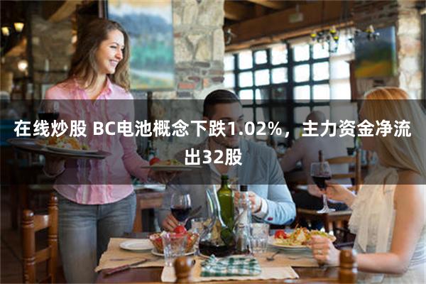 在线炒股 BC电池概念下跌1.02%，主力资金净流出32股