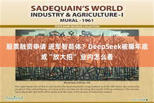 股票融资申请 进军智能体？DeepSeek被曝年底或“放大招” 业内怎么看
